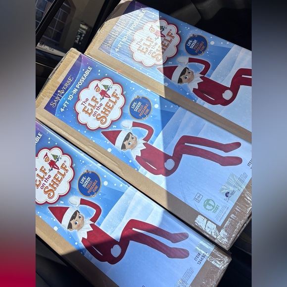 Elf on the Shelf posable elf life size 4ft 10” NEW - Picture 1 of 1